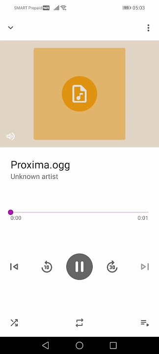 Alcatel ringtone: Proxima
