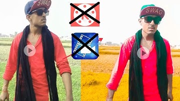 How to change video background colour on any Android device 2019 - background colour chang on vsco👌