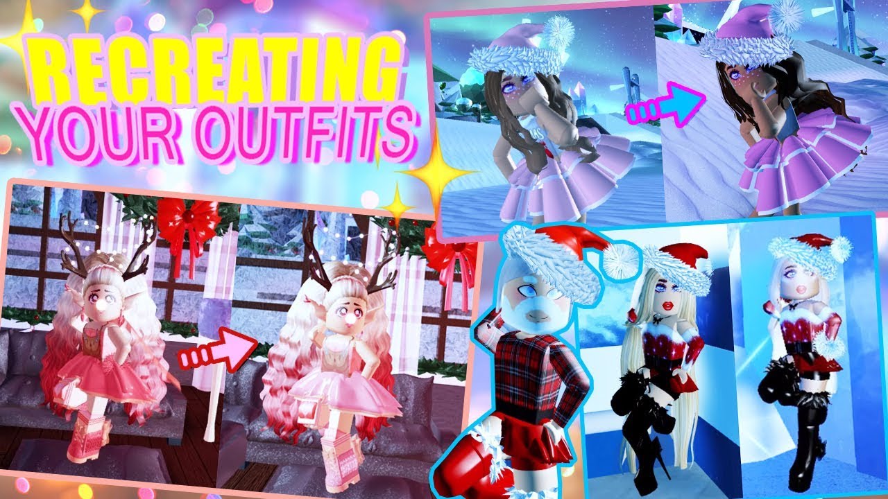 Recreating YOUR OUTFITS from TWITTER! Roblox Royale High - YouTube