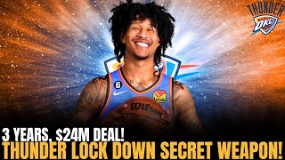 OKC Thunder LOCK IN Jaylin Williams with $24M Deal! STAYING PUT!