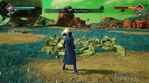 Jotaro combo (225 hits + max damage)