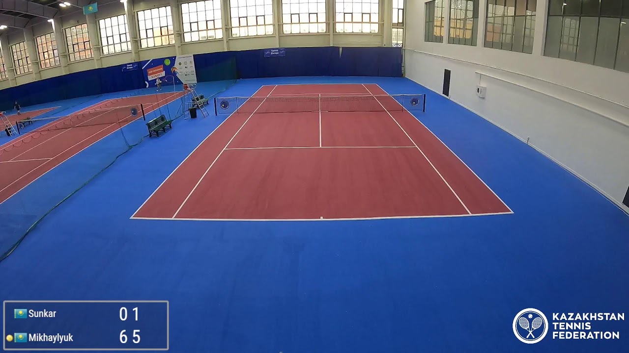 🎾 Корт №1 - Tennis Europe 16&under Petropavlovsk G3 (17.01.2026)