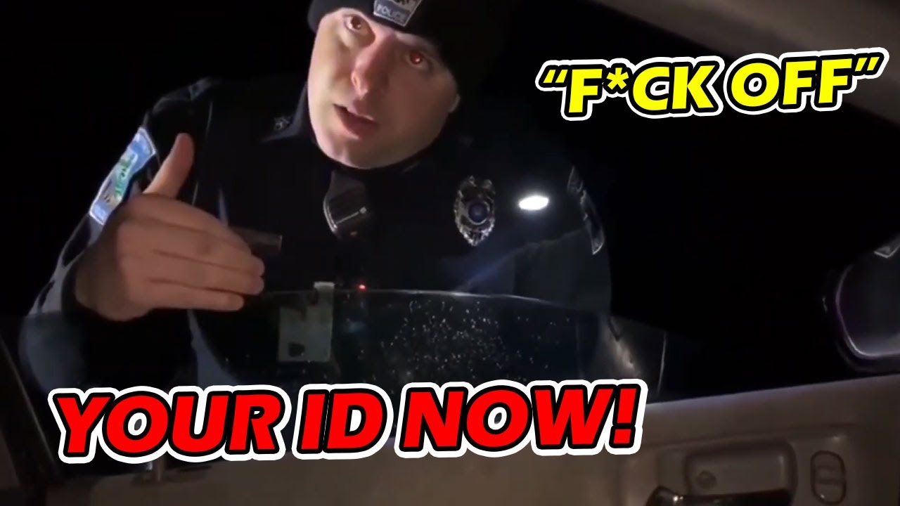 Police Challenged & ID Refusal Showdown - YouTube