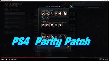 Blacklight Retribution NEW UPDATE Parity Patch PC for PS4 2015