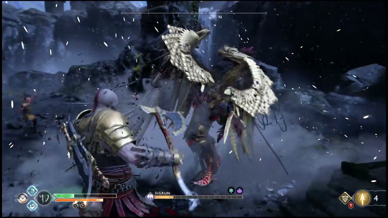 Valkyrie queen : god of war Resurrection stone saved me
