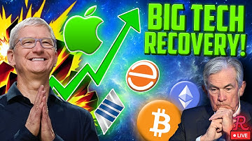 BITCOIN LIVE : MARKET REVERSAL, GOOGLE RECORD CLOSE, RIVN BREAKOUT