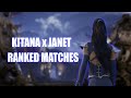 Mk1 kitana ranked matches janet kameo  exploring the newest kameo