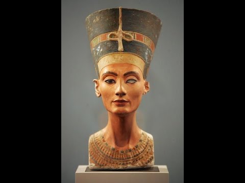 Nefertiti,  Firavun Veziri Ay'ın kızı Nefertiti. Tut Ank Amun, Krallar Vadisi, Mısır gezisi, Mısır