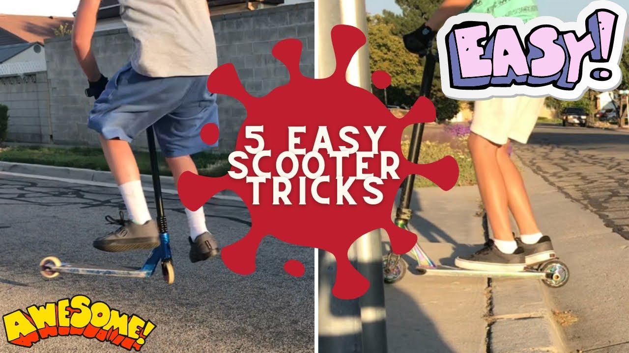 5 easy scooter tricks that anyone could learn YouTube