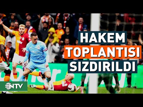 Galatasaray'a Verilen Penaltı Yanlış Mıydı? Hakemlerin Toplantısı Ortaya Çıktı | NTV