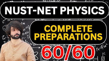 NUST NET Physics Complete Preparation I NUST NET Physics Past Papers I NUST Entry Test Physics MCQs