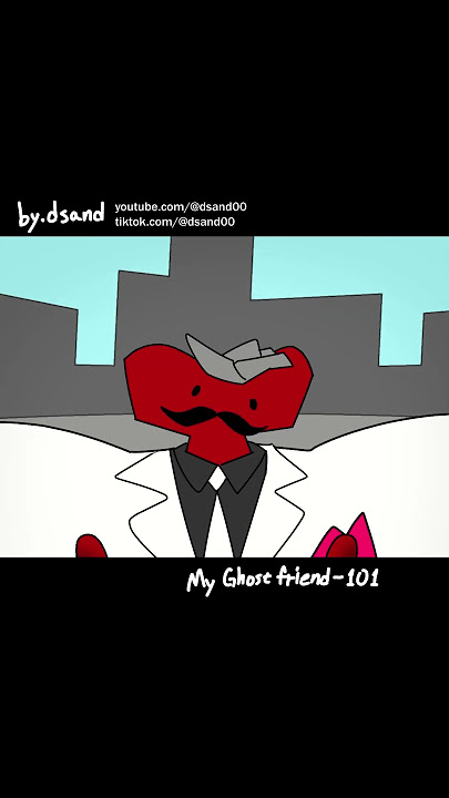 101 - The RED Corp🟥💼  | #myghostfriend #animation #shorts #dsand #anime #cute