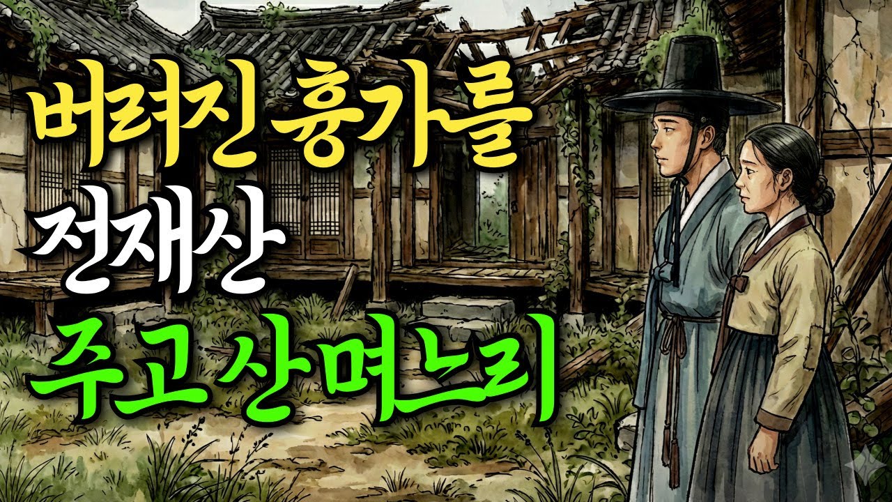 버려진 흉가를 전재산 주고산 셋째며느리 이야기 | 야담·민담·전설·설화·옛날이야기·오디오북