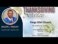 Thanksgiving Service for the life of RALPH L. MEDLEY