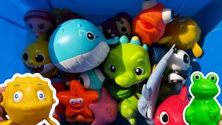 ocean animal toys toddlers learn sea creature names fun