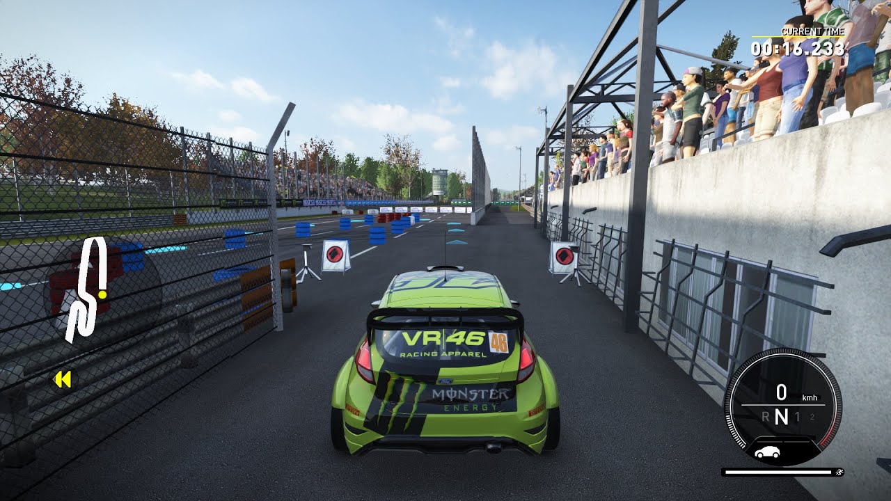 VR46Valentino Rossi The Game Rossi with Ford Fiesta nge 