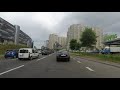 Driving in Kyiv, Ukraine: From Boryspil Airport to the City | Road Movie