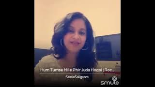 Karaoke track with female voice for 