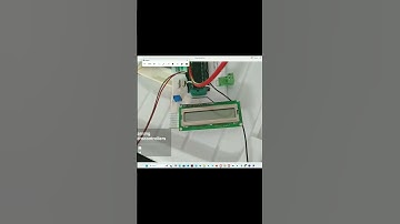 Hello world 16x1 LCD using a PIC16F877A #coding #circuit
