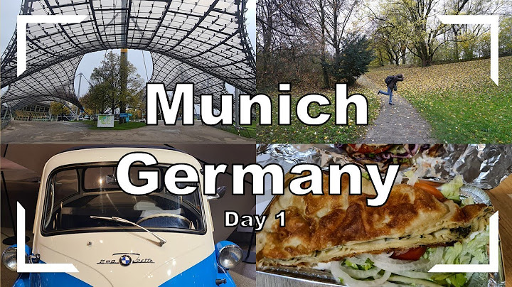 Europe Day 1: Munich, Germany | BMW Welt | Olympiapark | Nymphenburg Castle