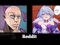 Honkai star rail vs reddit the rock reaction meme part 3