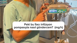 İlacı Infüzyon Şeklinde Nasıl Göndercem? Mgh