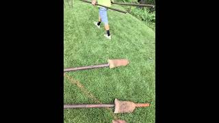 The Start Of Our New Hardscape Project. (Demo of Fence.)