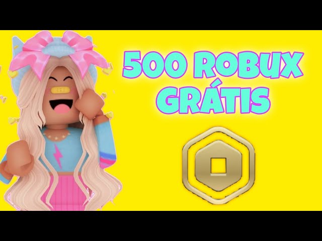 COMO GANHAR 500 ROBUX GRÁTIS SUPER FÁCIL E PEGAR 20 ITENS GRÁTIS