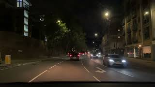 Driving at night || London