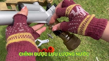 Béc BT37 - phun mưa 3 tia nước, có thể điều chỉnh tưới đẫm , gắn ren đồng 49. Zalo 0914.505.220