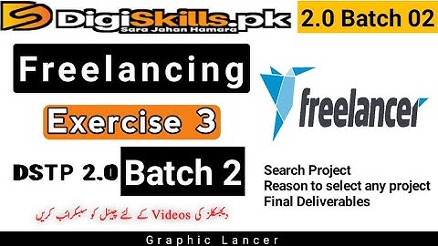 Digiskills Freelancing Exercise 3 Batch 2 | freelancing exercise 3 batch 2 solution