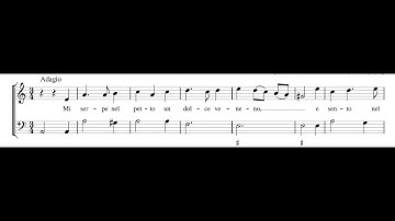 MAURIZIO CAZZATI: Mi serpe nel petto un dolce veneno PDF SCORE