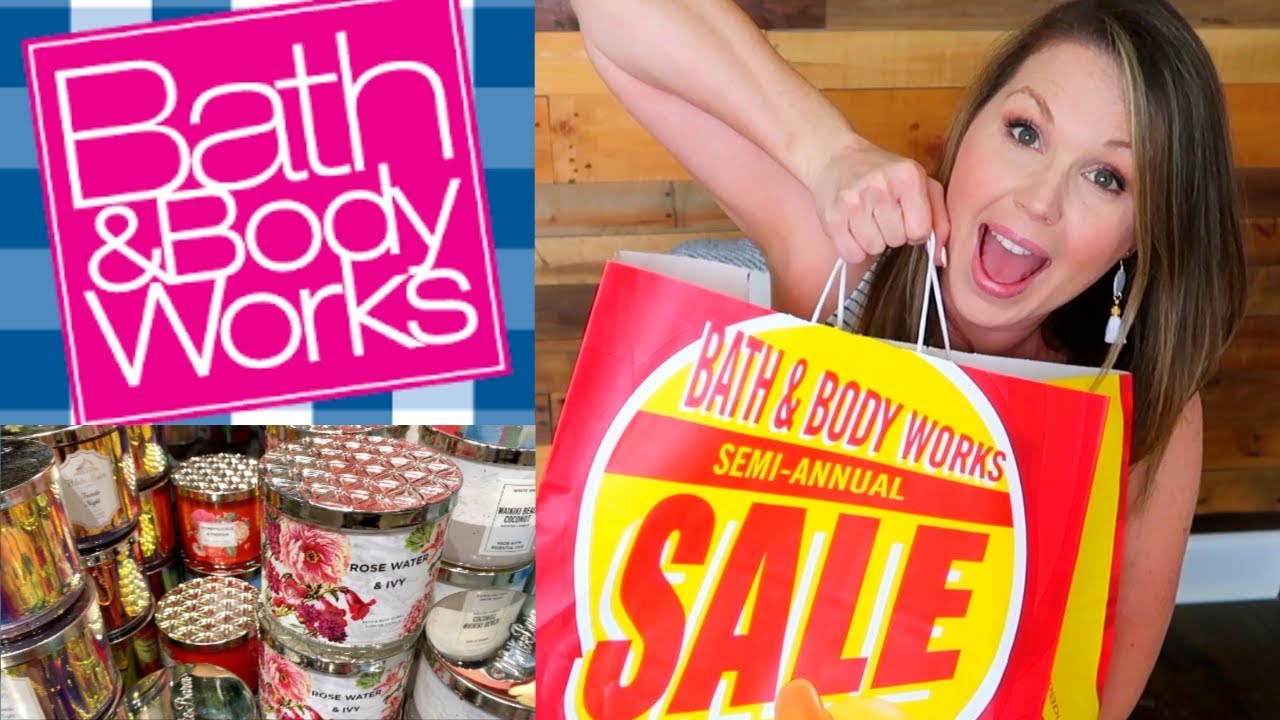 BATH AND BODY WORKS SEMI-ANNUAL SALE | SHOP WITH ME | HAUL
