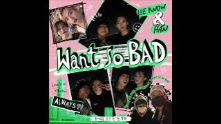 Lee Know, HAN 'Want So BAD' - (INSTRUMENTAL)