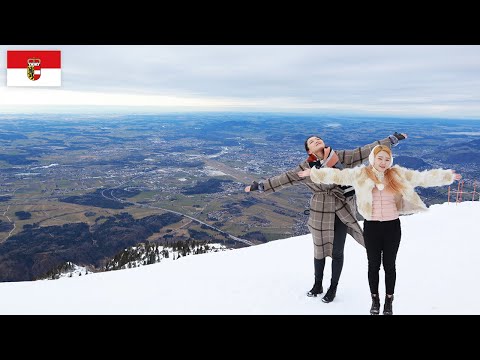 [버킷리스트 #29] 🌍지평선이 보이는 운터스베르크 🏔대자연 경치 감상 | 오스트리아 짤츠부르크 여행
