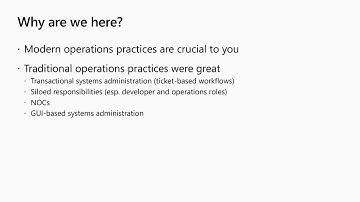 Infrastructure as Code (or Continuous Delivery Infrastructure) - BRK3030