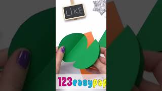 Easy paper tree #paper #crafts #diy #toy