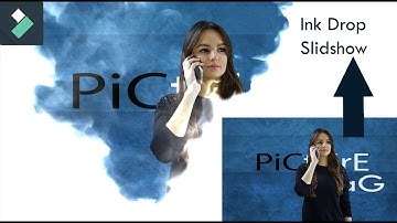 Filmora 9 | How to Create Ink Drop Effect tutorial | How to edit with filmora #picturebag