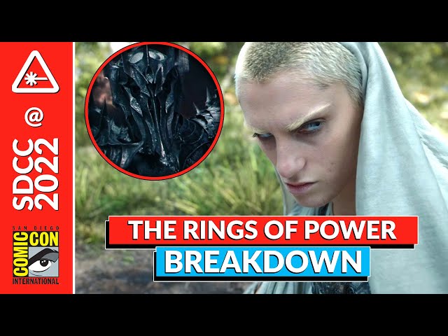 LORD OF THE RINGS: RINGS OF POWER Comic-Con Trailer Reveals Sauron (Nerdist News w/ Maude Garrett)