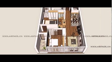 Nội thất căn hộ hiện đại 121m2 ở chung cư Thăng Long N01