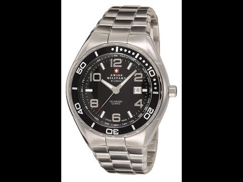 Видеообзоры мужских швейцарских часов Swiss Military by Chrono 20029 ST-1M