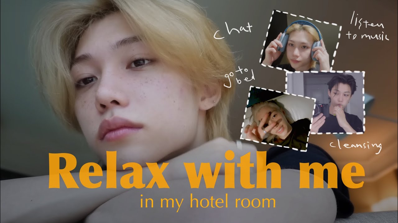 [스트레이키즈 필릭스] 호텔에서 씻고 먹고 노곤나른한 용복이 모음 CUT | Felix Sunshine Vlog 8 + Mini log