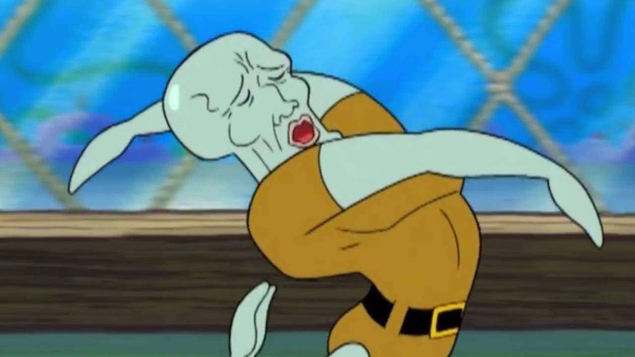 Handsome Squidward Dancing