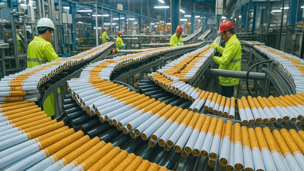 Inside the World’s Biggest Cigarette Factory | How It’s Made – A ...