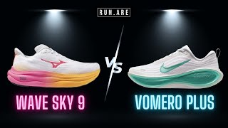 Nike Vomero Plus Vs Mizuno Wave Sky 9