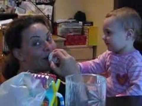 Presley and Stacey in the Kitchen