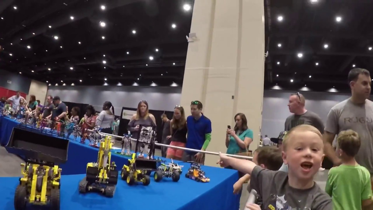 LEGO Convention 2018 Raleigh GoPro Kid Vision - YouTube
