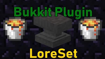 Minecraft - LoreSet Plugin Showcase/Tutorial