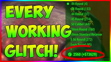 Fallout 4 - ALL Working XP, Bottlecap, Duplication Glitches and MORE!