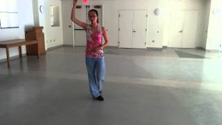 Rumba Closed Basic, Underarm Turn, Natural Opening Out, Closed Hip Twist, Fan